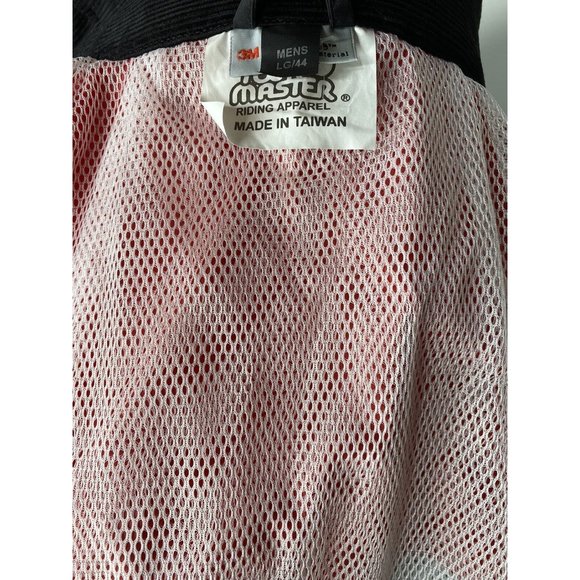 Tourmaster Men’s Jacket Large 44 Red Grey Black Reflective Motorcycle Coat - Picture 8 of 10